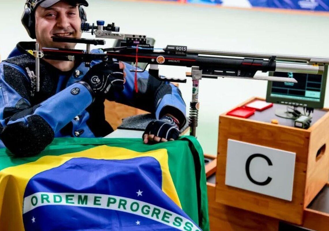 Tiro esportivo: Alexandre Galgani é bronze em etapa da Copa do Mundo