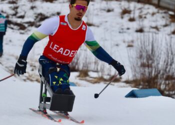 Cristian Ribeira fatura 2 ouros no para esqui cross-country na Noruega