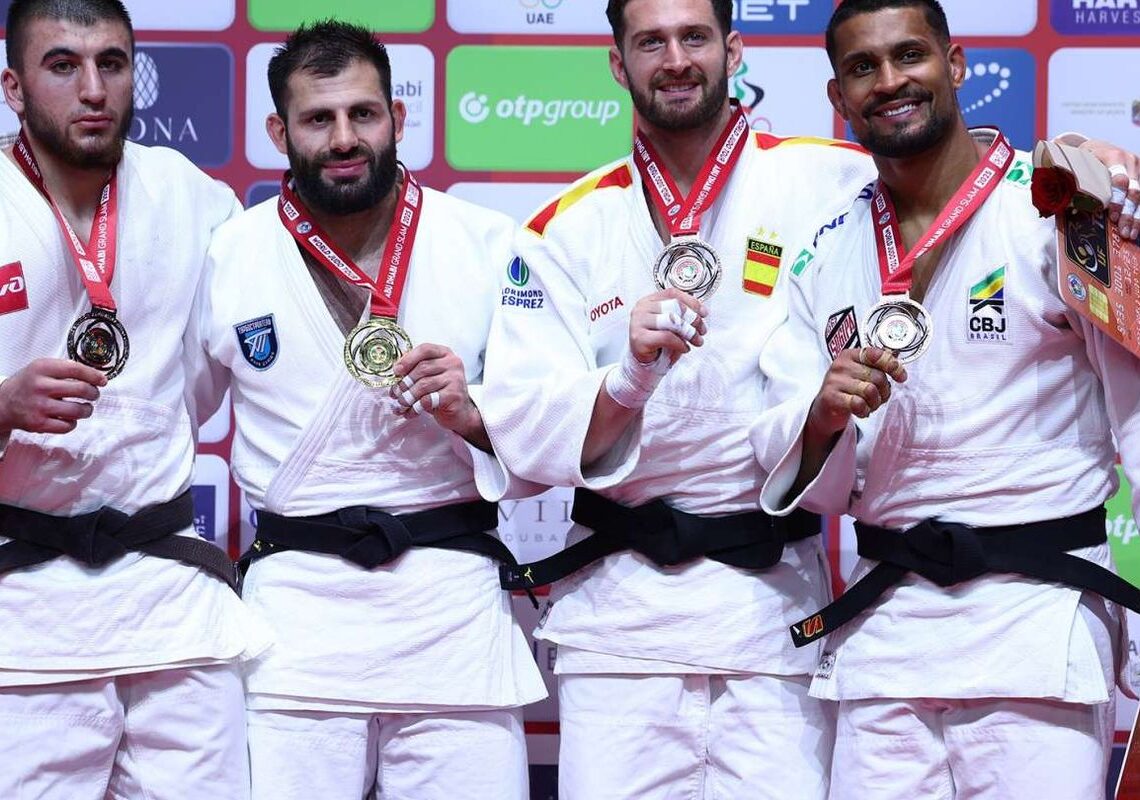 Judô: Leonardo Gonçalves leva bronze no Grand Slam de Abu Dhabi