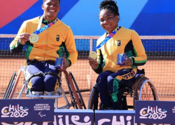 Tênis em cadeira de rodas do Brasil soma 3 ouros no Parapan de Jovens