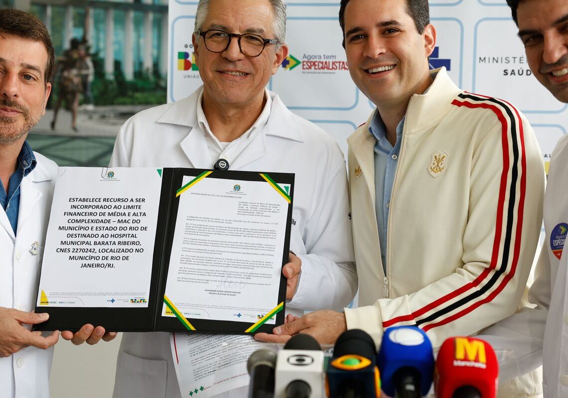 Governo e prefeitura entregam novas estruturas a hospitais do Rio