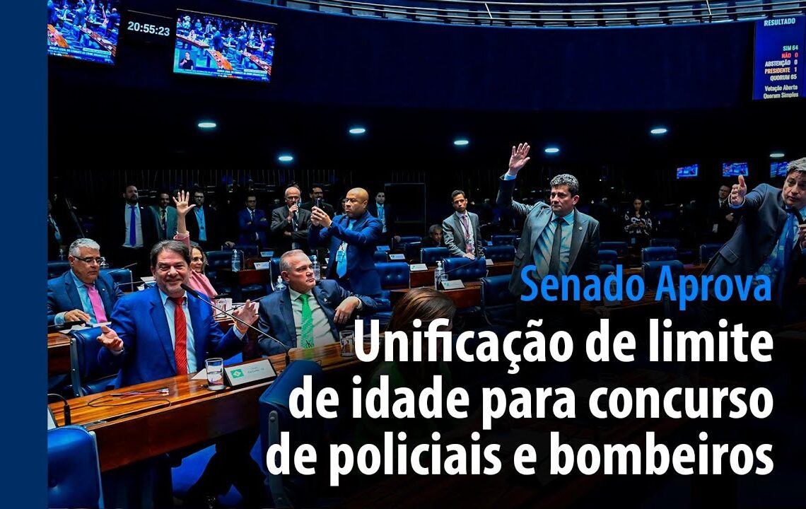 unificação de limite de idade para policiais e bombeiros — Senado Notícias