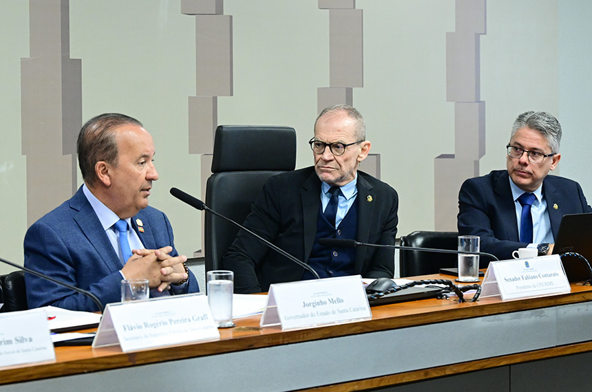 Integração, tecnologia e prevenção são base da segurança em SC, aponta debate — Senado Notícias