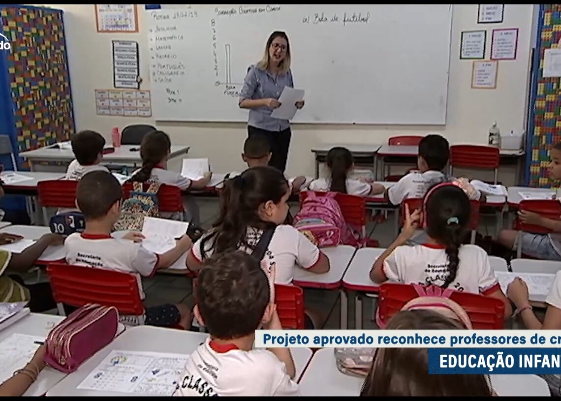 Vai a sanção inclusão da educação infantil na carreira do magistério — Senado Notícias
