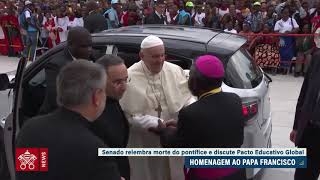 Homenagem do Senado ao papa Francisco destaca pacto global pela educação — Senado Notícias