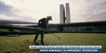 Profissionais terceirizados do Senado são homenageados em sessão especial — Senado Notícias