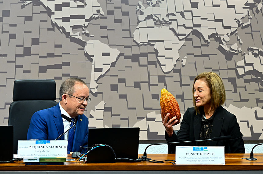Título de capital do cacau a Medicilândia (PA) fortaleceria produção, aponta debate — Senado Notícias