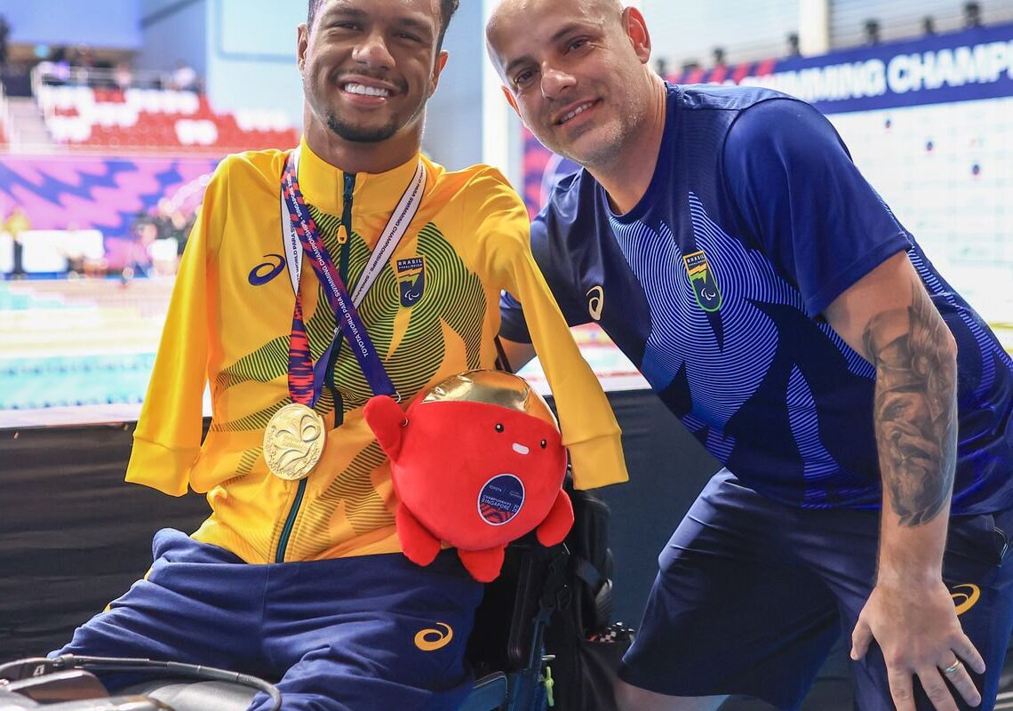 Astro paralímpico, Gabrielzinho enaltece treinador: “Mente pensante”
