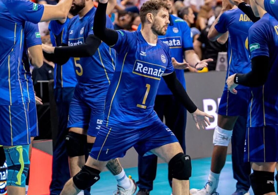 Campinas enfrenta italiano Perugia na semi Mundial de Clubes de Vôieli