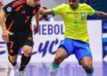 Copa América de Futsal: Brasil empata com Colômbia em estreia difícil