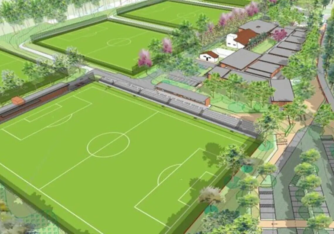 Obras do Centro de Treinamento do Futebol Feminino começam na segunda