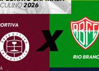TV Brasil exibe jogo entre Desportiva Ferroviária e Rio Branco