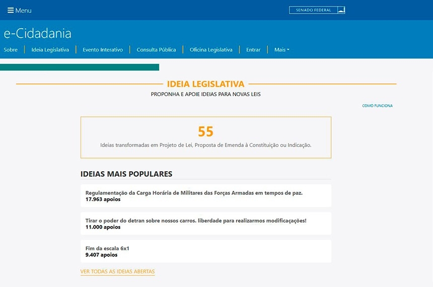 Cidadãos ajudam a escrever projetos de lei com ferramenta de inteligência artificial — Senado Notícias