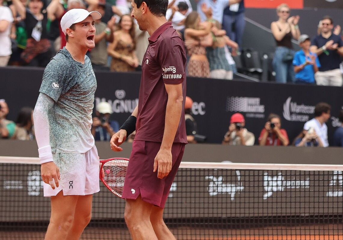 João Fonseca e Marcelo Melo alcançam final do Rio Open