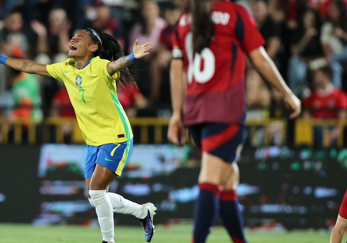 Seleção feminina derrota Costa Rica em primeiro amistoso de 2026