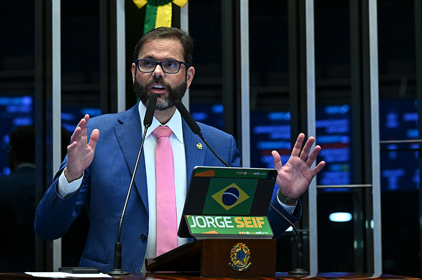 Seif parabeniza Mendonça e Polícia Federal por prisão de Vorcaro — Senado Notícias