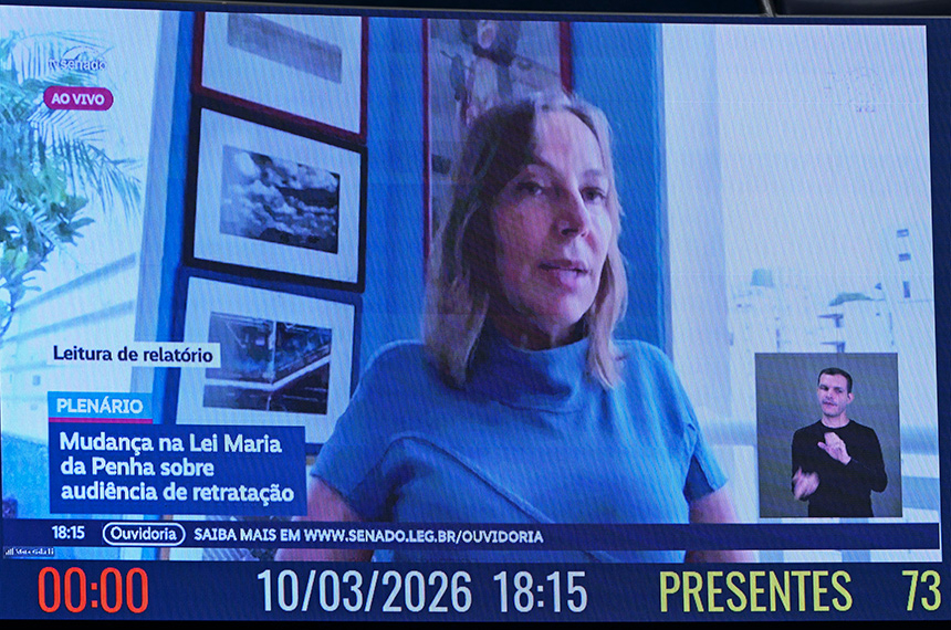 retratação de queixa só com pedido da vítima — Senado Notícias