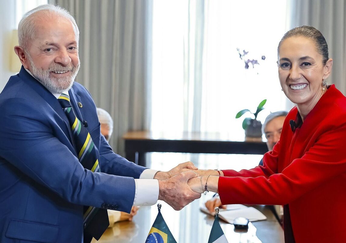 Lula e presidenta do México querem reunir empresários dos dois países