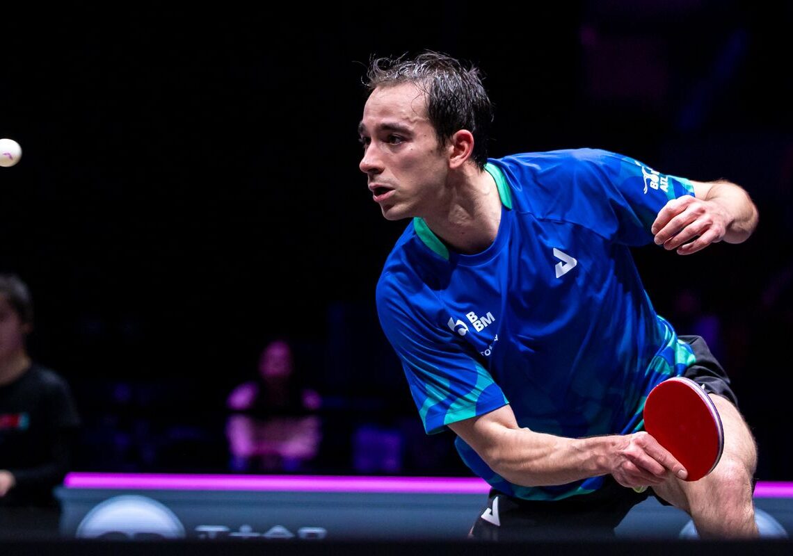 Hugo Calderano perde de algoz olímpico e cai em torneio na China