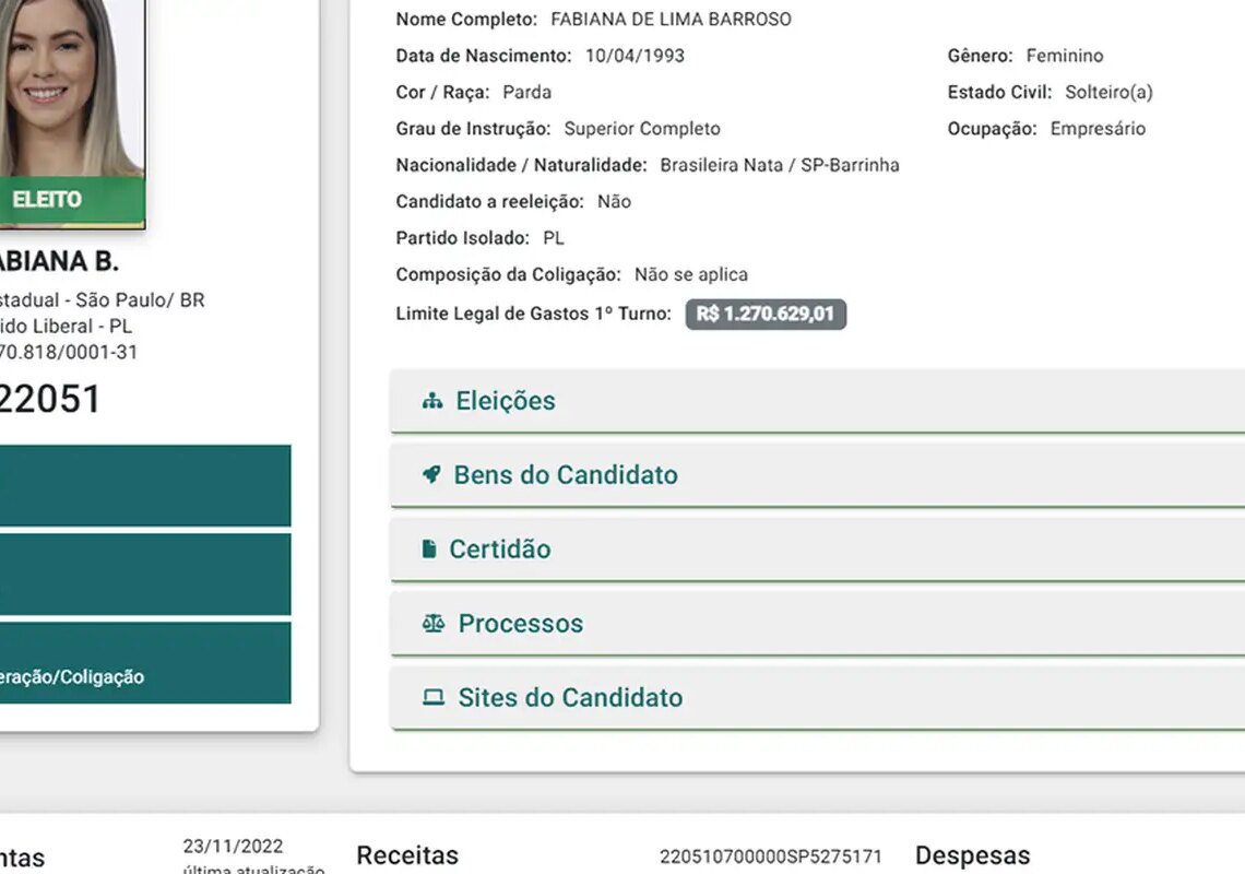 Deputada que fez blackface em SP declarou-se parda à Justiça Eleitoral