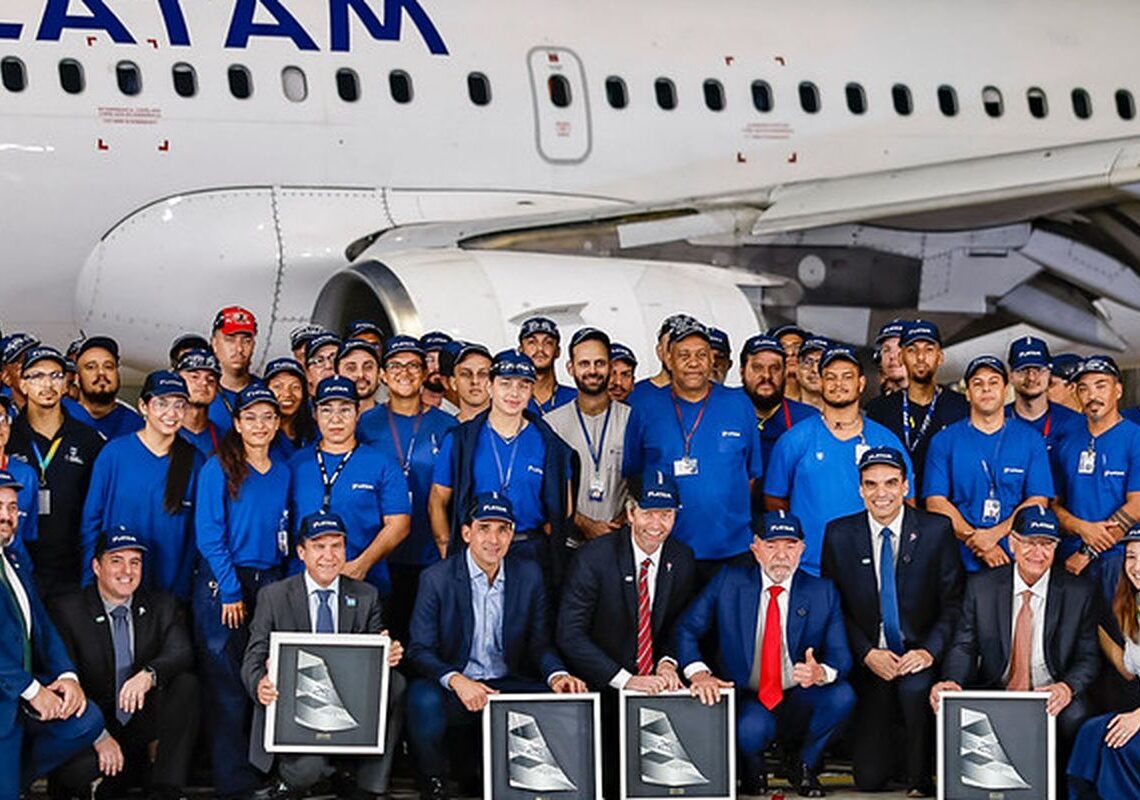 Latam incorpora na frota os primeiros aviões da Embraer