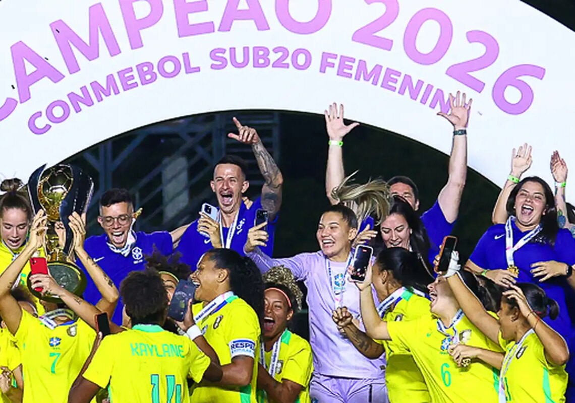 Brasil é campeão sul-americano sub-20 feminino