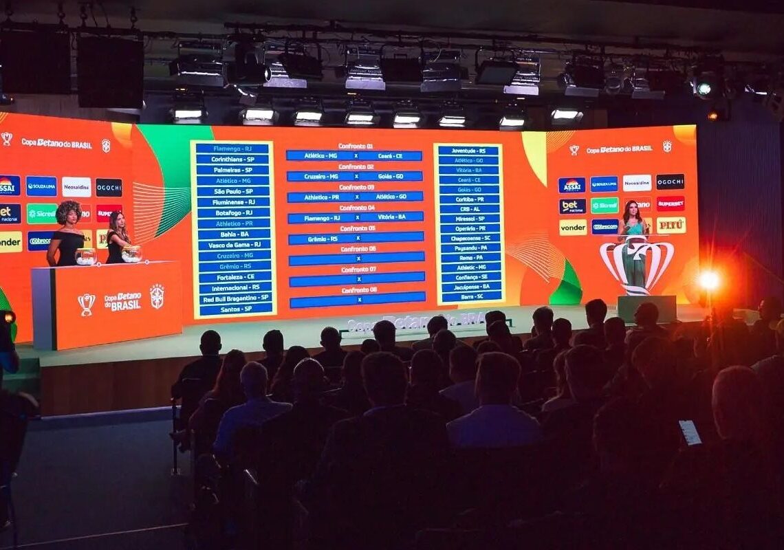 CBF sorteia confrontos da quinta fase da Copa do Brasil