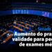 Aumento do prazo de validade para pedidos de exames médicos — Senado Notícias