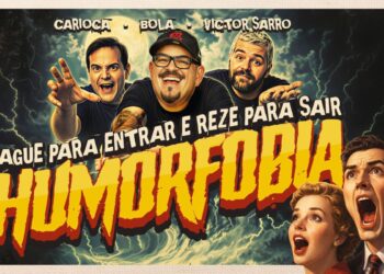 Plateia vira parte do show em “Humorfobia”, nova aposta do humor em SP