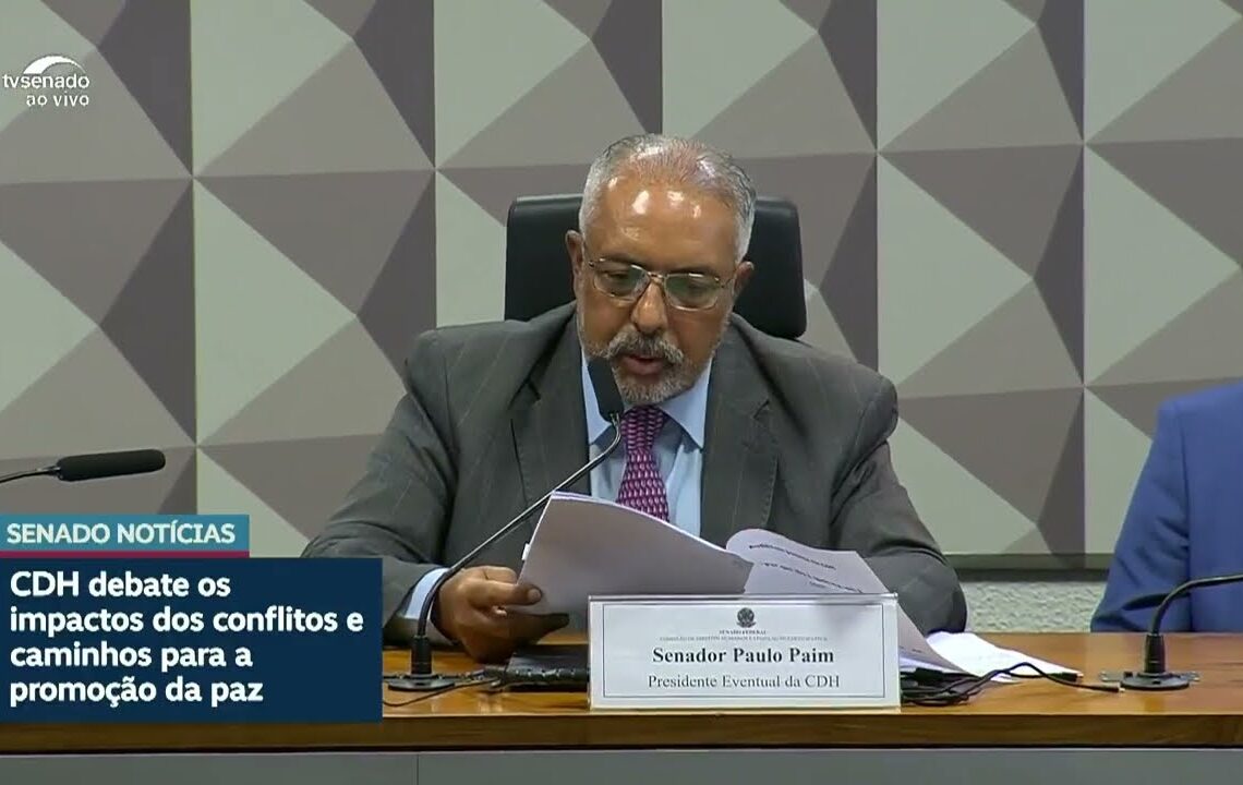 Vídeo: Debate na CDH reforça importância de ações concretas para manutenção da paz