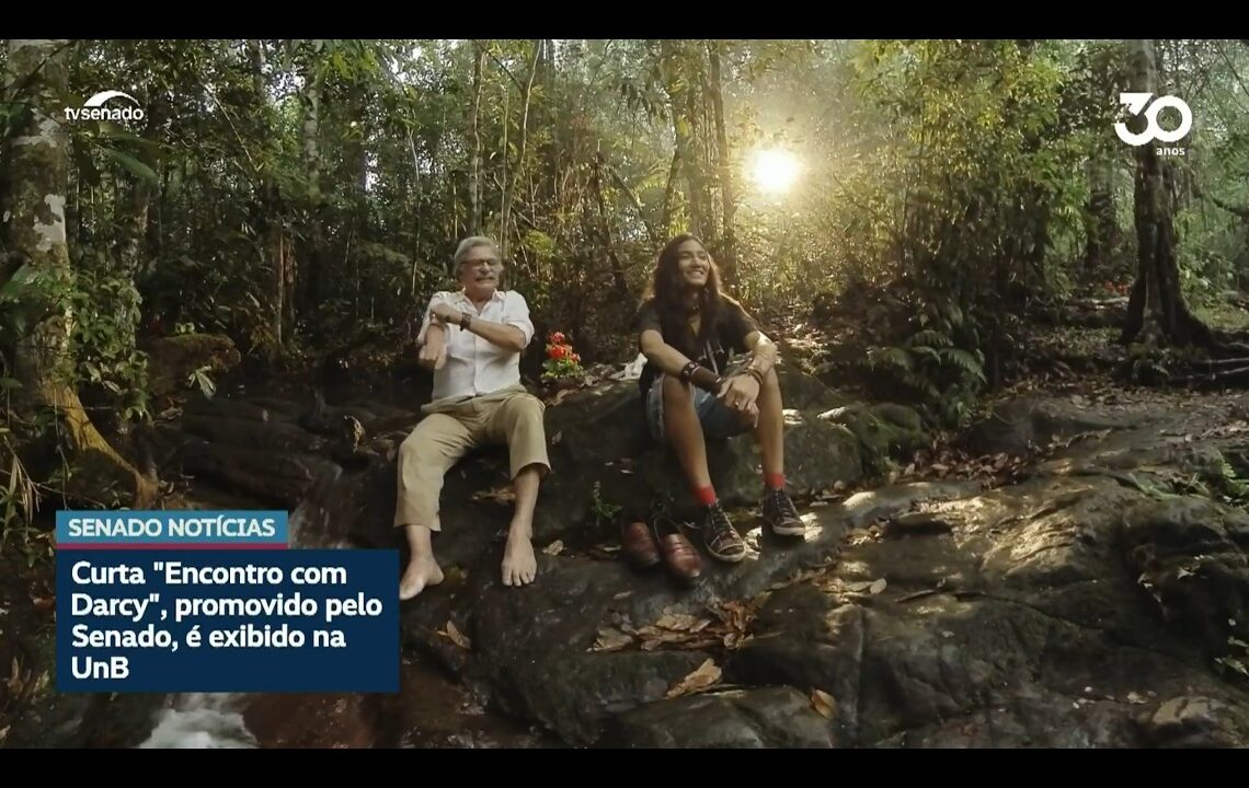 Senado leva o filme ‘Encontro com Darcy’ à Universidade de Brasília — Senado Notícias
