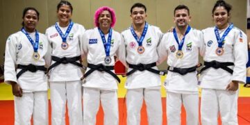 Brasil abre Pan-Americano Sênior de judô com seis medalhas