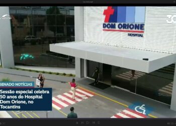 Vídeo: Sessão do Senado homenageou Hospital Dom Orione, do Tocantins