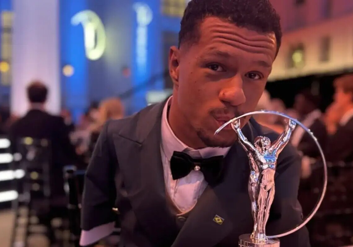 Gabriel Araújo conquista Laureus, maior premiação do esporte mundial