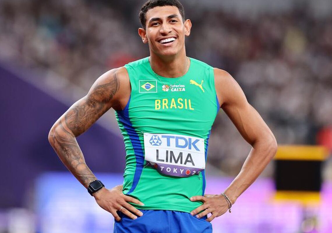 Erik Cardoso supera recorde nos 100 m, mas não tem marca homologada