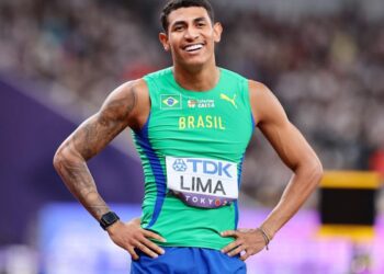 Erik Cardoso supera recorde nos 100 m, mas não tem marca homologada