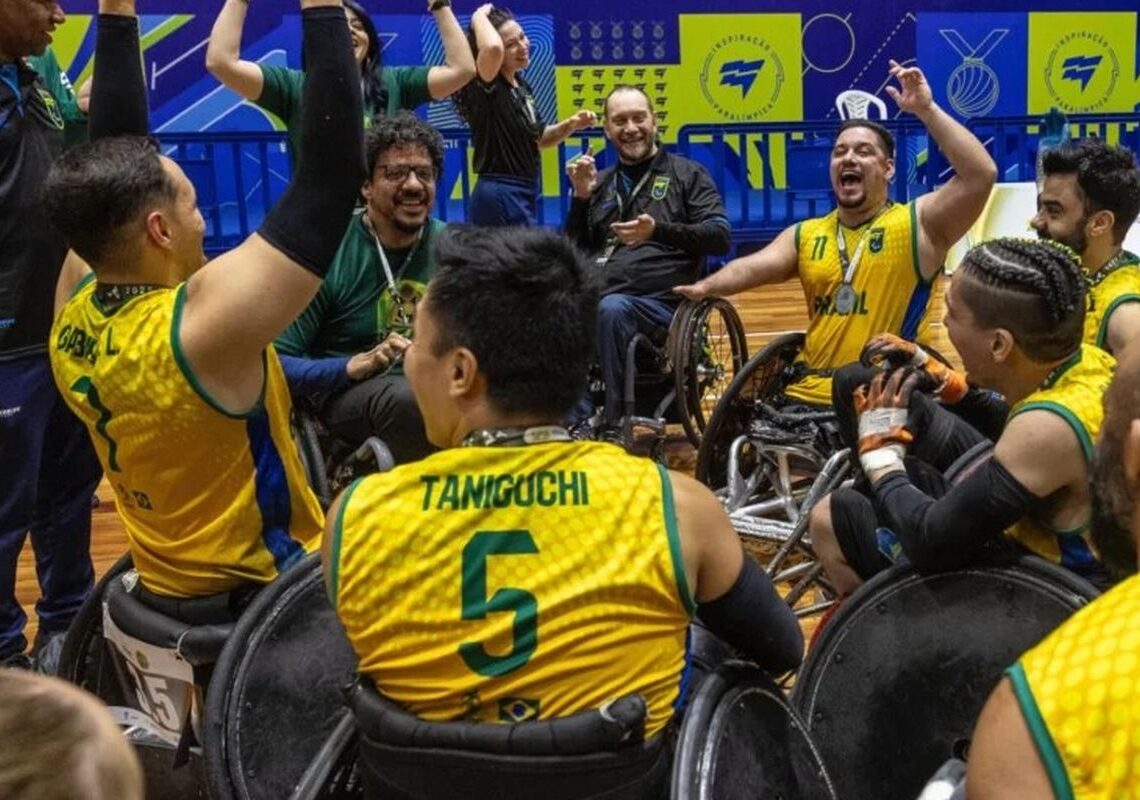 Seleção de rúgbi em cadeira de rodas conquista torneio internacional