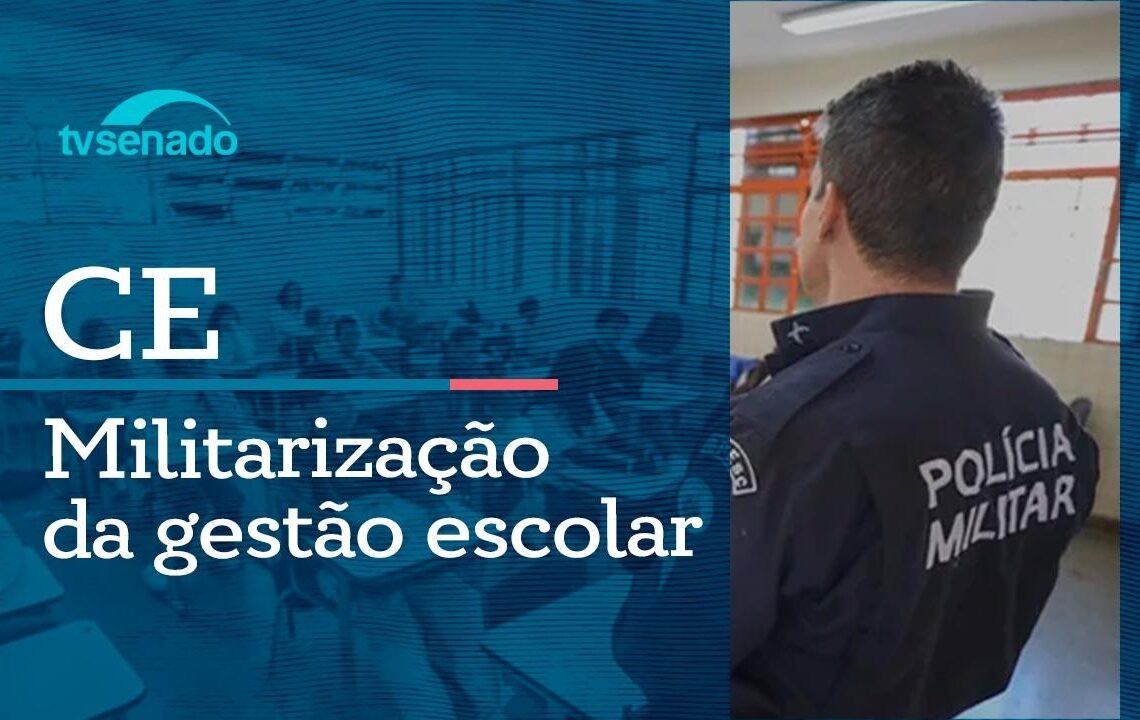 CE debate militarização da gestão escolar – 21/5/26 — Senado Notícias