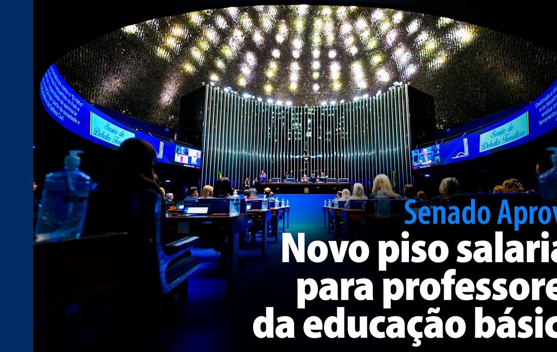 novo piso salarial para professores da educação básica — Senado Notícias