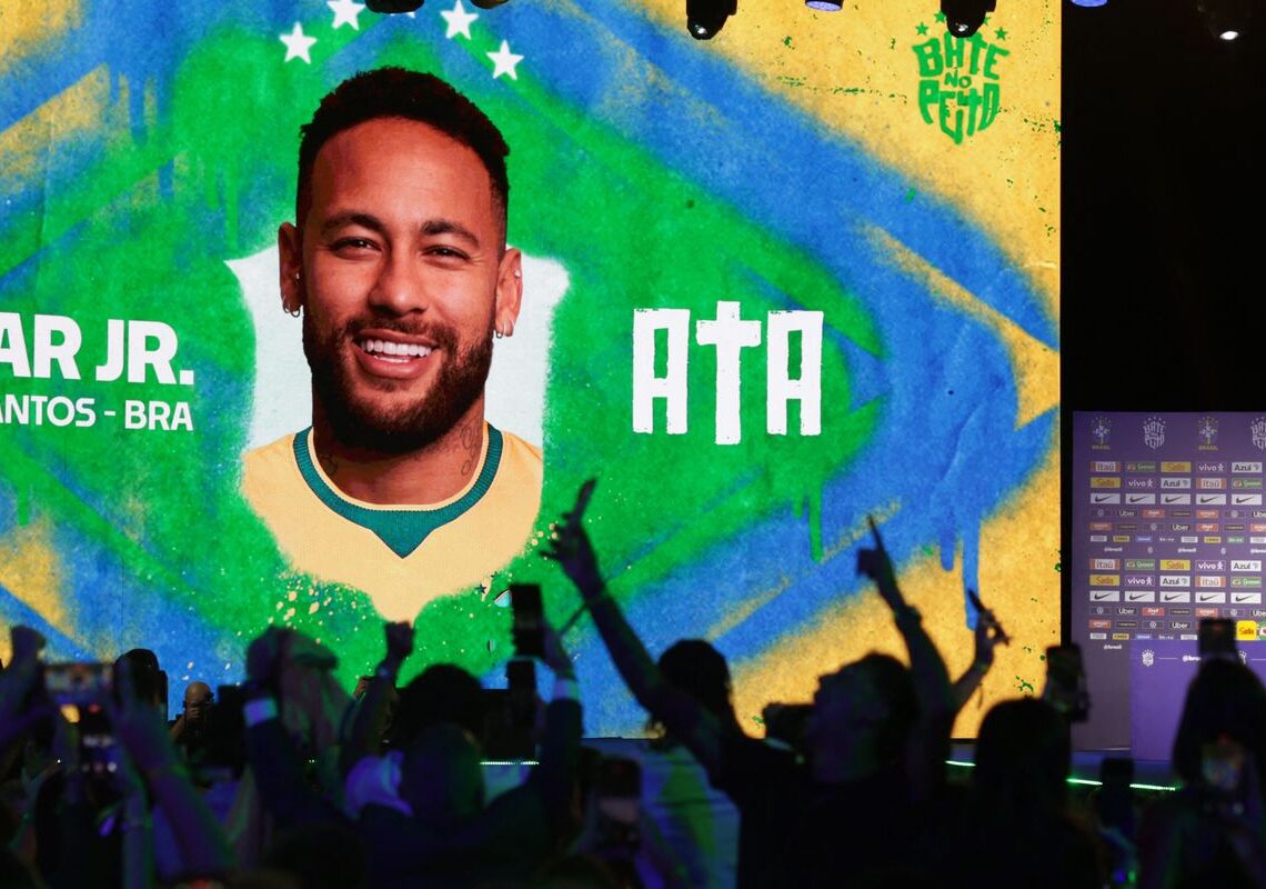 Brasil contará na Copa com o maior artilheiro da sua história, Neymar