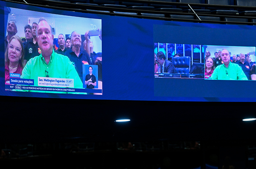 Wellington Fagundes celebra Dia do Líder Comunitário — Senado Notícias