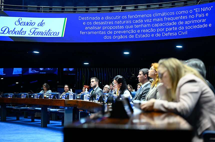 Brasil precisa se preparar para o El Niño, indica debate — Senado Notícias