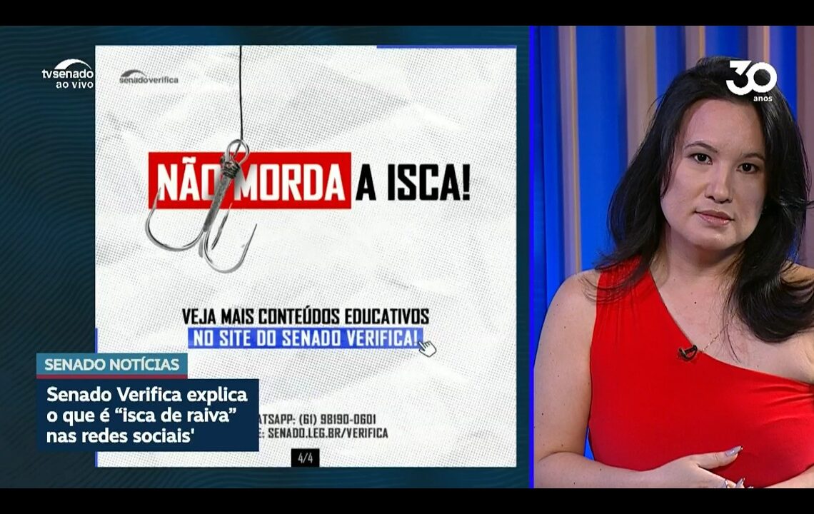 Senado Verifica explica o ‘rage bait’ — Senado Notícias