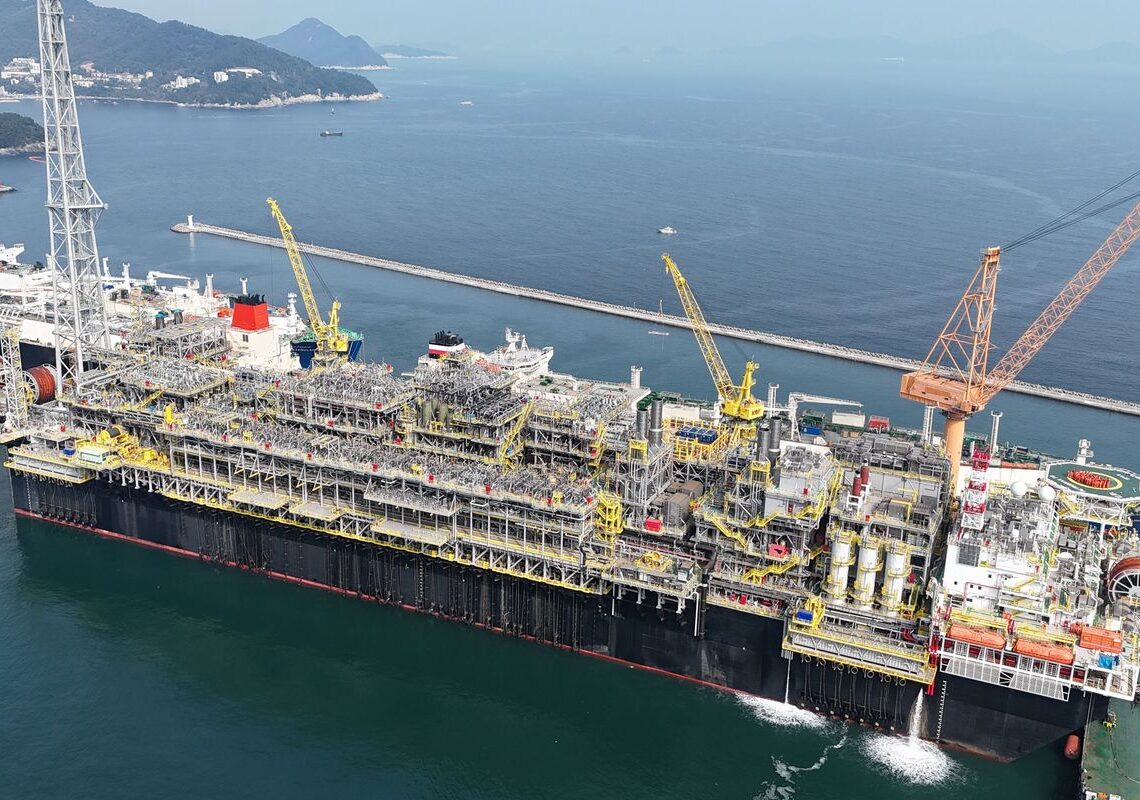 Petrobras inicia P-79 e reforça produção de petróleo e gás no país