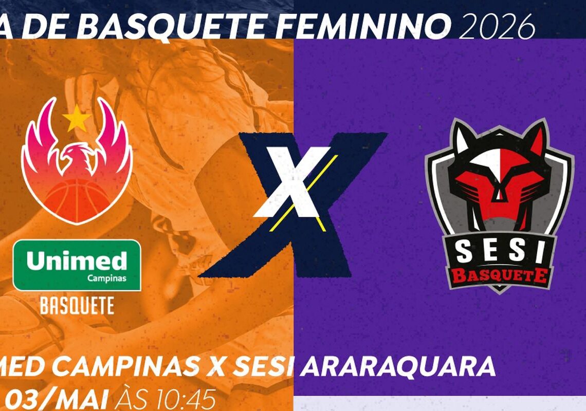 TV Brasil transmite Unimed Campinas e Sesi Araraquara neste domingo