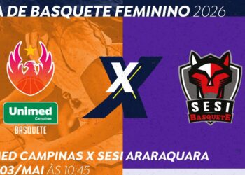 TV Brasil transmite Unimed Campinas e Sesi Araraquara neste domingo