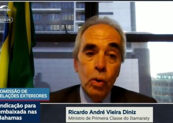 Ricardo André Vieira Diniz será o novo embaixador nas Bahamas — Senado Notícias