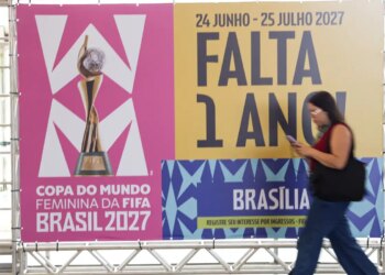 Brasília inicia contagem regressiva de 1 ano da Copa do Mundo Feminina