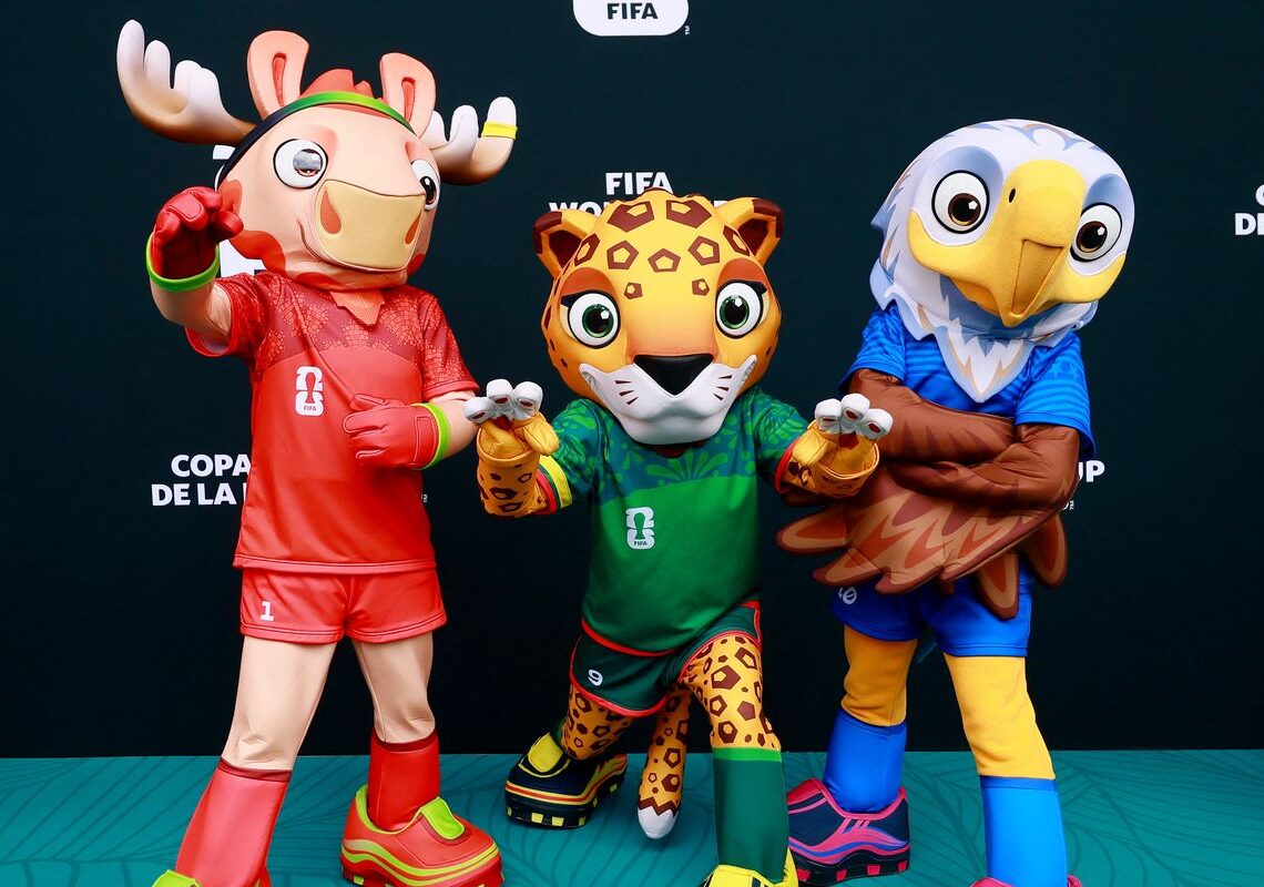 Mascotes do Mundial incluem a águia-careca, animal salvo de extinção