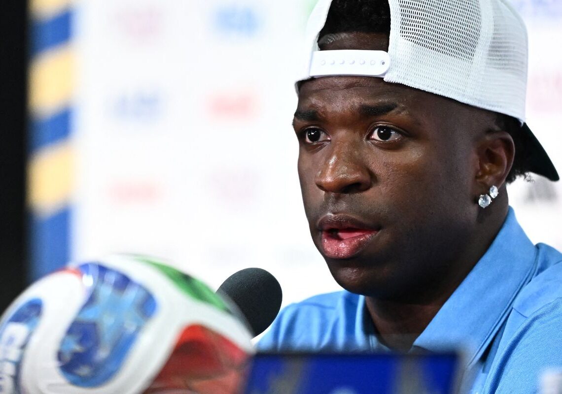 Mais experiente, Vini Jr. afirma que Brasil “chega para ser campeão”